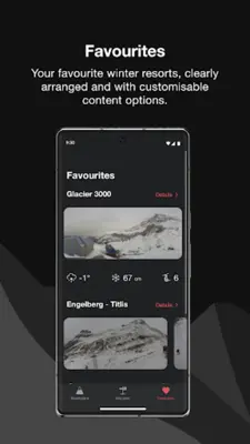 Swiss Snow android App screenshot 1