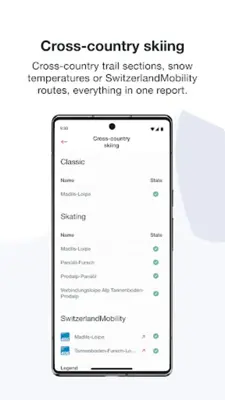Swiss Snow android App screenshot 3