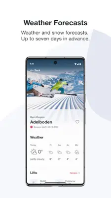 Swiss Snow android App screenshot 5